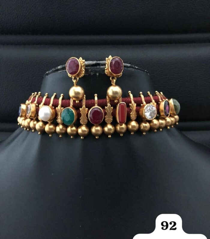 Navrattan Necklace